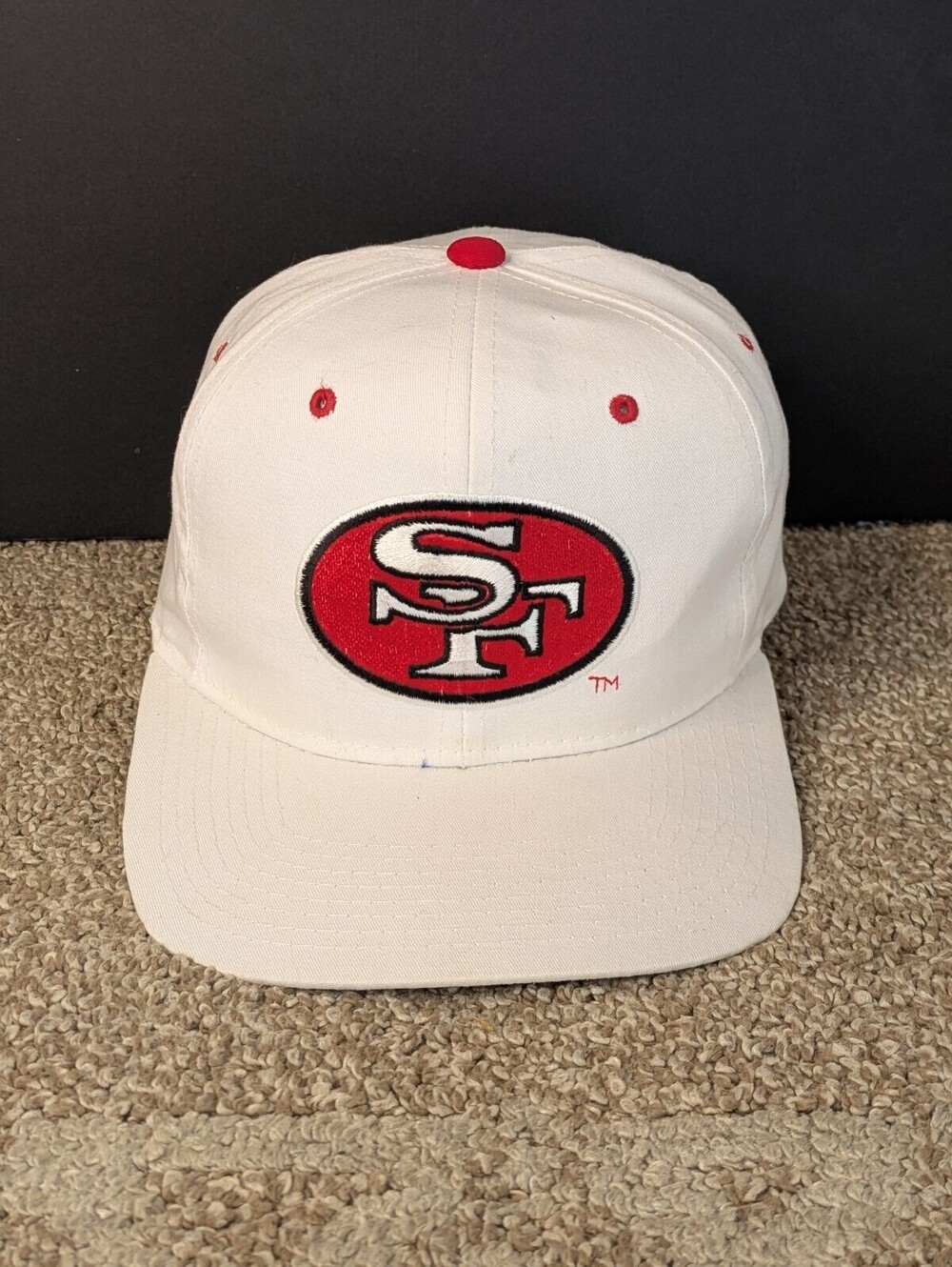 New Era Pro Model Vintage San Francisco 49ers Hat White One Size
